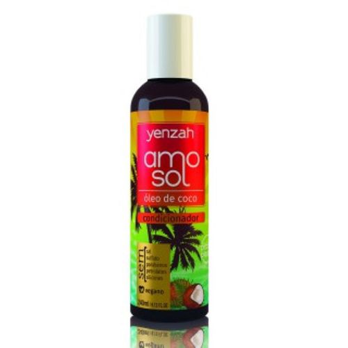 Condicionador Amo Sol Óleo de Coco 240ml Yenzah