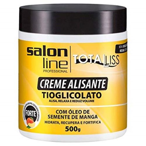 Creme Alisante Salon Line Manga Forte 500G - Salon Line