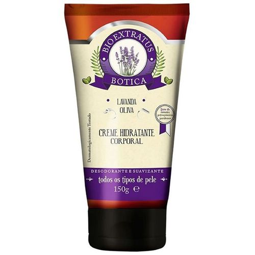 Creme Hidratante Corporal Botica 150g Bio Extratus