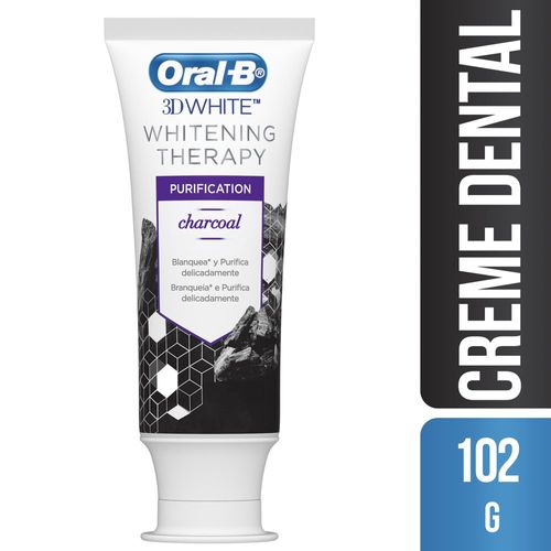 Creme Dental Oralb 3Dw Therapy Carvao 102G - Oral B