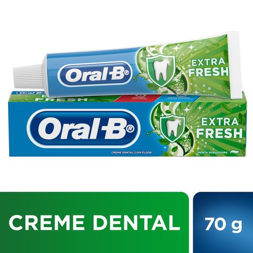Creme Dental Oralb Extra Fresh Menta 70G - Oral B
