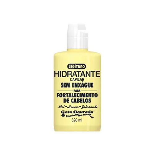 Creme de Pentear GT Tradicional Dourado 300ml Gota Dourada