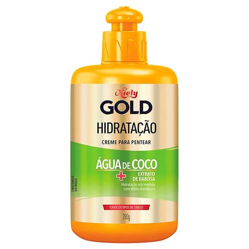 Creme de Pentear Água Coco 280ml Niely