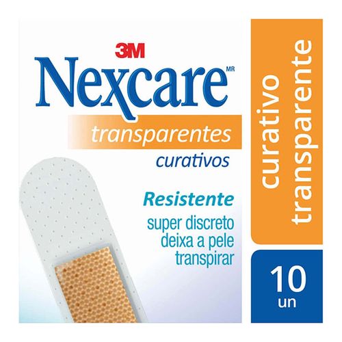 Curativos Nexcare Transpa 10Un - Nexcare