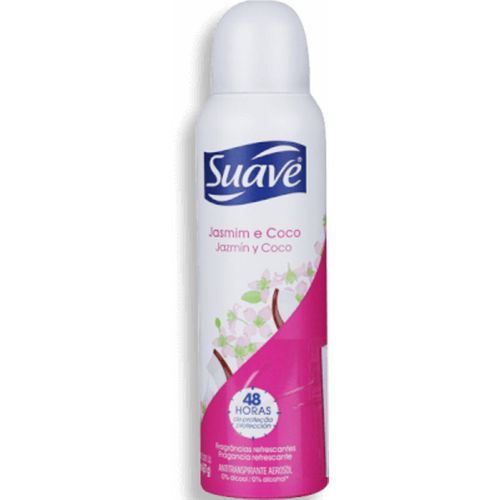 Desodorante Suave Aerosol Jasmim E Coco 88G - Suave