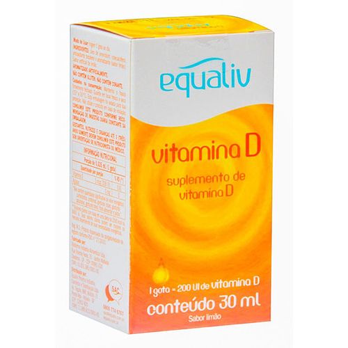 Equaliv Vit D200 Ui 5Mcg/Gt 30Ml - Equaliv