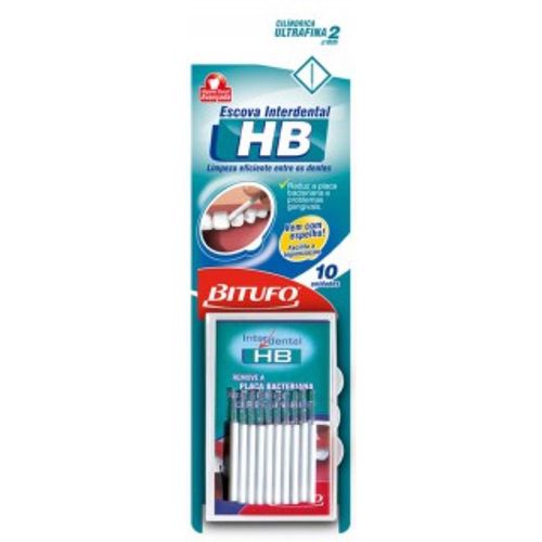 Escova De Dentes Bitufo Interdent Ult Fina 10Un - Bitufo