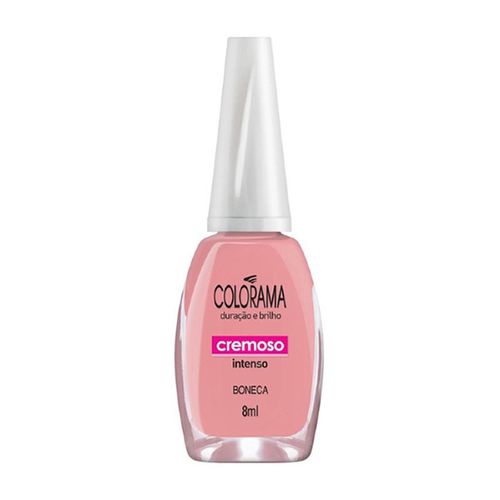 Esmalte Cremosa Boneca Rosa Claro 8ml Colorama