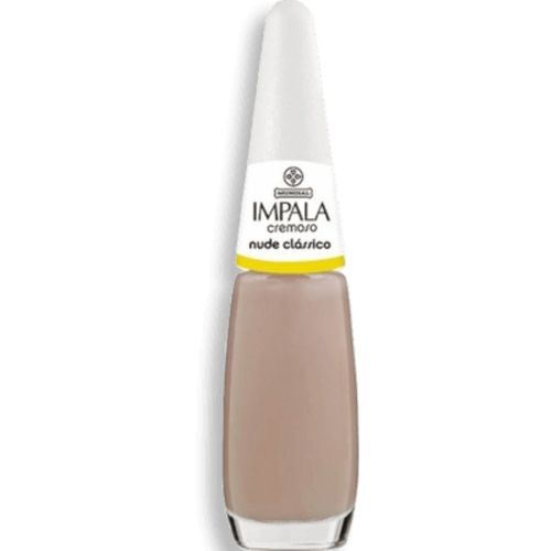 Esmalte Impala Cremosa Nude Clássico 7,5Ml - Impala