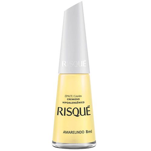Esmalte Risque Cremosa Amarelindo 8Ml - Risque
