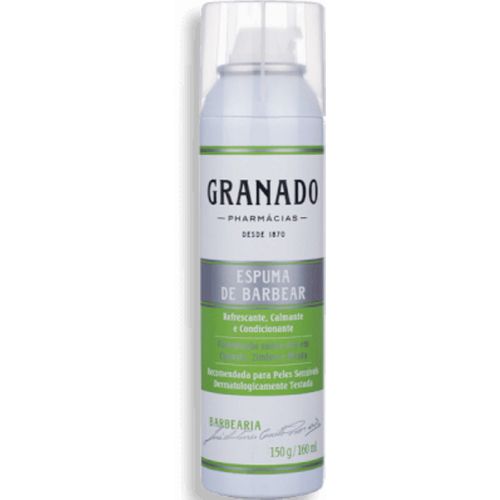 Espuma de Barbear 160 ml com Óleos Essenciais Granado