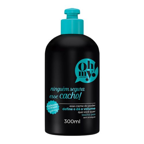 Creme de Pentear Fin Oh My Cacho 300ml Haskell - Leave-in Define e Dá Volume
