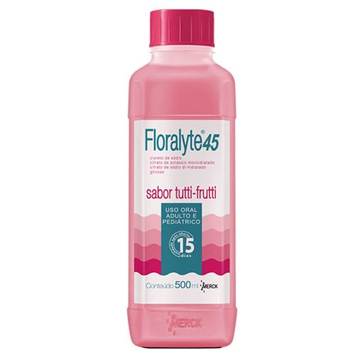 Floralyte 45 Solução Oral Sabor Tutti Frutti Frutti 500ml - Floralyte