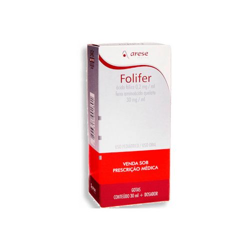 Folifer 30 + 0,2mg/ml Solução Gotas 30ml