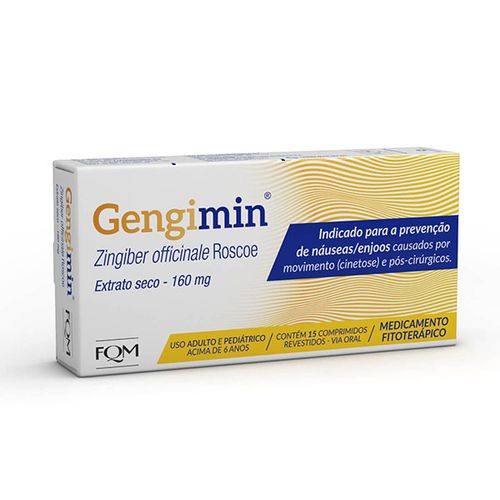 Gengimin 160mg 15 Comprimidos - Gengilacer