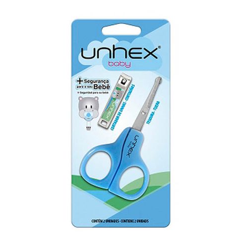 Kit para Unhas Unhex Baby Azul