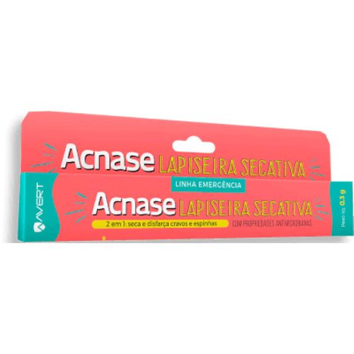 Lápiseira Secativa Acnase 0,3G - Acnase