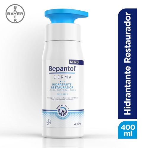 Bepantol Derma Loção Corporal Hidratante Restaurador 400mL