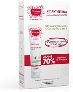 Kit Creme Prevenção Estrias Maternite 150 Ml 70% Desconto Na Segunda Und