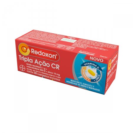 Redoxon Tripla Acao 455Ui 100 10Mg 30Cpr
