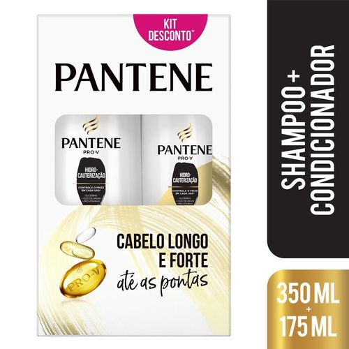 Kit Shampoo Pantene Hidrocaut 350Ml Cd 175Ml