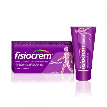Gel para Massagem Fisiocrem Active Megalabs 30ml
