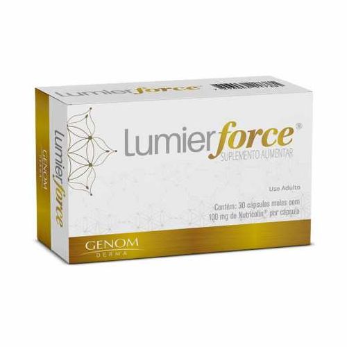 Suplemento Nutricosmético Lumier Force Genom 30 Cápsulas