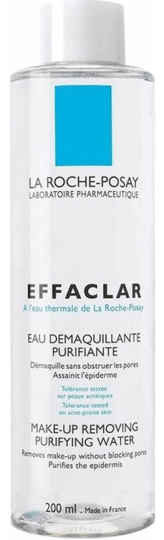 Água Micelar Effaclar La Roche-Posay 200ml