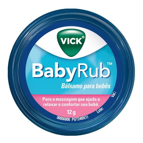 Vick Babyrub Lata 12g - Babyrup