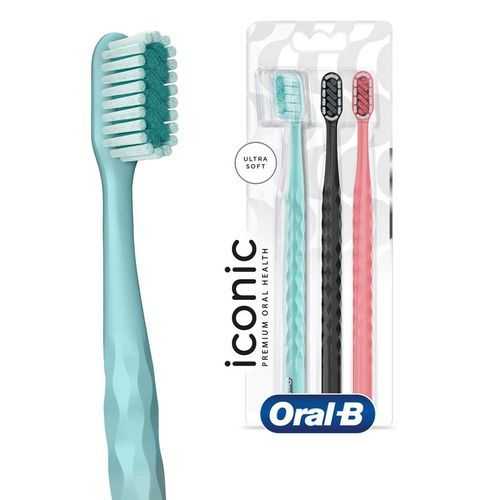 Escova de Dente Oral‑B Iconic Premium 3 Unidades
