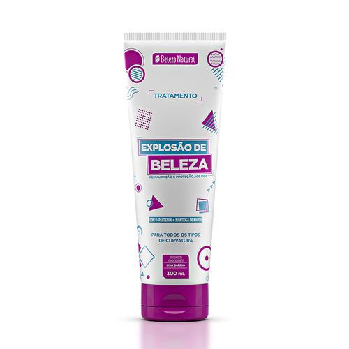 Creme de Tratamento Explosão de Beleza 300ml Beleza Natural