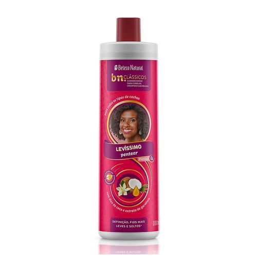 Creme Pentear Beleza Natural Levissimo 1L - Beleza Natural