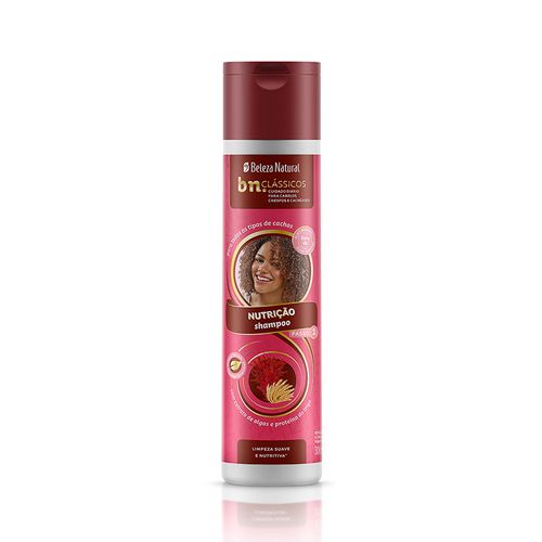 Shampoo Nutrição Beleza Natural 300ml para Crespos e Cacheados