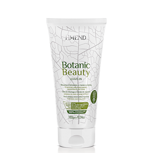 Leave-in Hidratante Botanic Beauty 180g Amend para Cabelos Ressecados