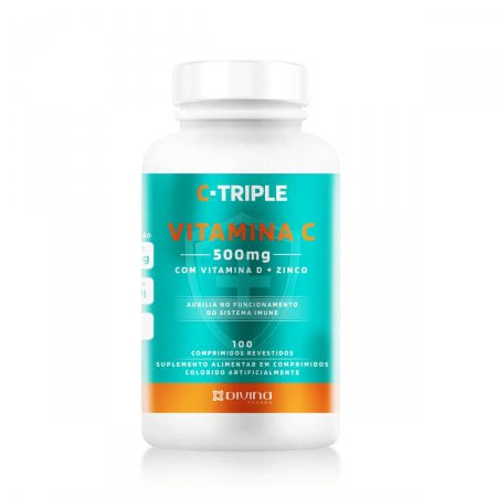 C TRIPLE VIT C 500MG + D + ZINCO 100CPR
