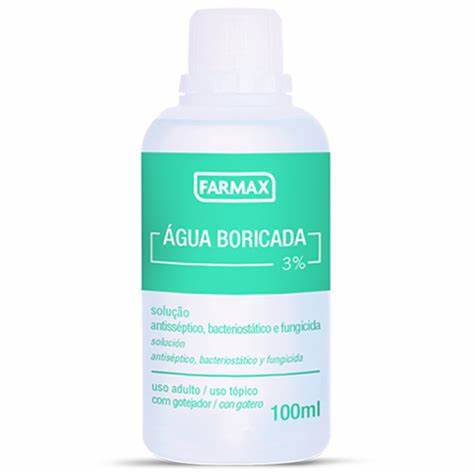 Agua Boricada Farmax 3% 100Ml