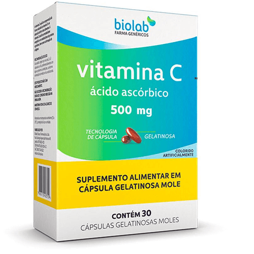 Vitamina C 500Mg 30Cps