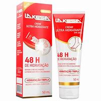 Creme Hidratante com Ureia para Pés Lakesia Ultrahidrat não oleoso 50ml Genomma