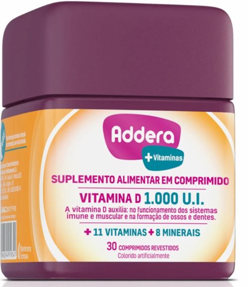 Addera  Vitaminas 30 Cpr