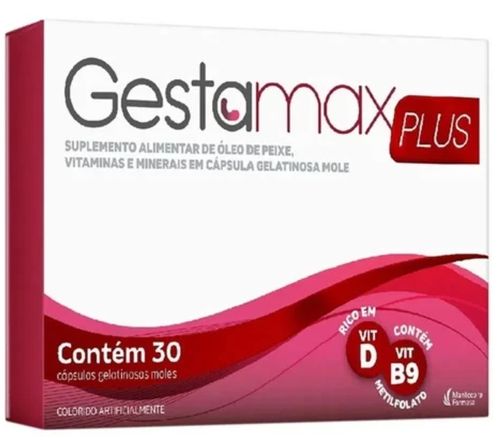 Suplemento Gestamax Plus Gestamax 30 Cápsulas