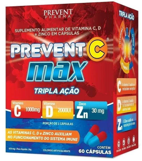 Prevent C Tripla Acao Max  60 Cps