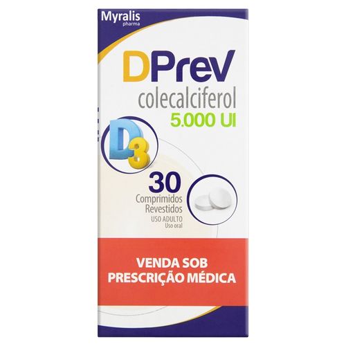 Dprev 5000Ui 30 Comprimidos Revestidos