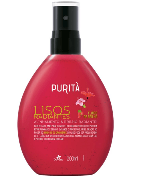 FLUIDO DE BRILHO PURITA LISOS RADI 200ML