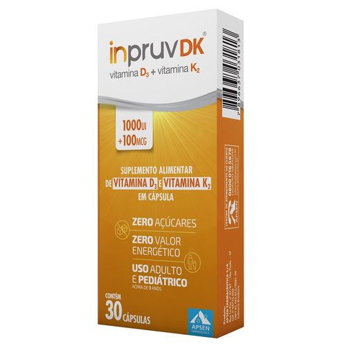 Inpruv Dk 1000Ui + 100Mcg C30