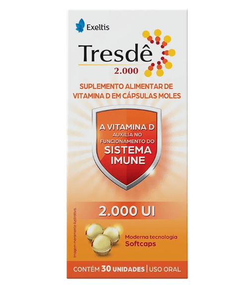 Tresde 2000Ui 30 Comprimidos