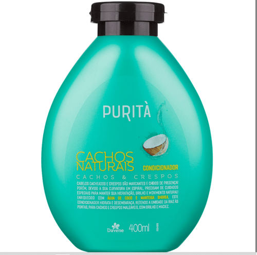 CONDICIONADOR PURITA CACHOS NATURAIS 40