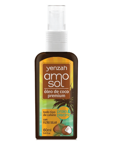 Óleo Yenzah Amo Sol Praia E Piscina Coco 60ml