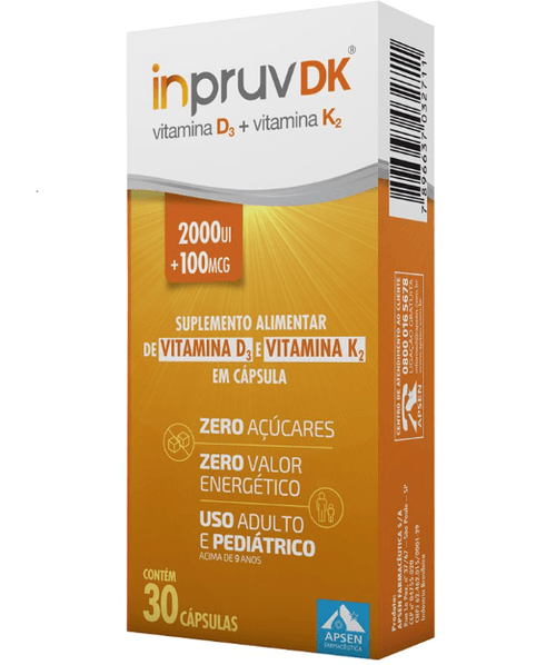 Inpruv Dk 2000Ui+100Mcg C30 Caps Or