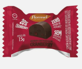 Bombom Flormel Cranberry 15g