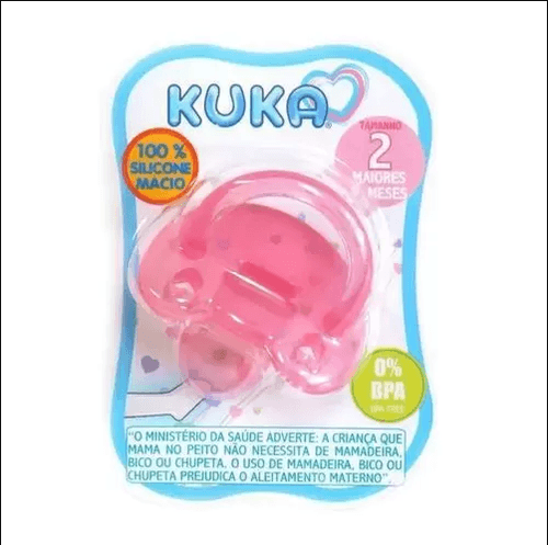 Chupeta Kuka Silic Soft Comfort Mc N2 Rosa